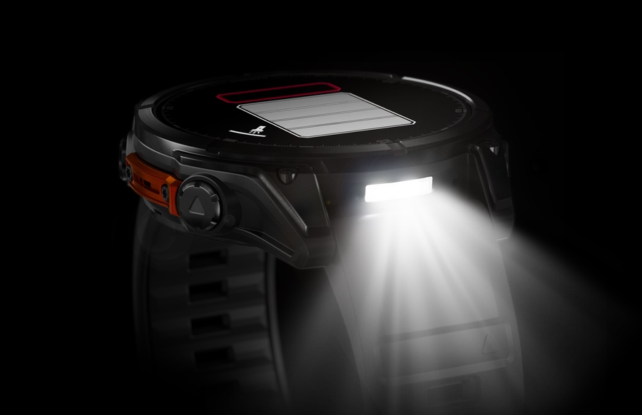 Garmin fēnix  8 – 47 mm AMOLED Slate Grey met zwarte siliconen band 13